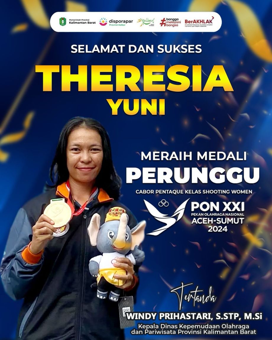 Selamat dan Sukses Theresia Yuni