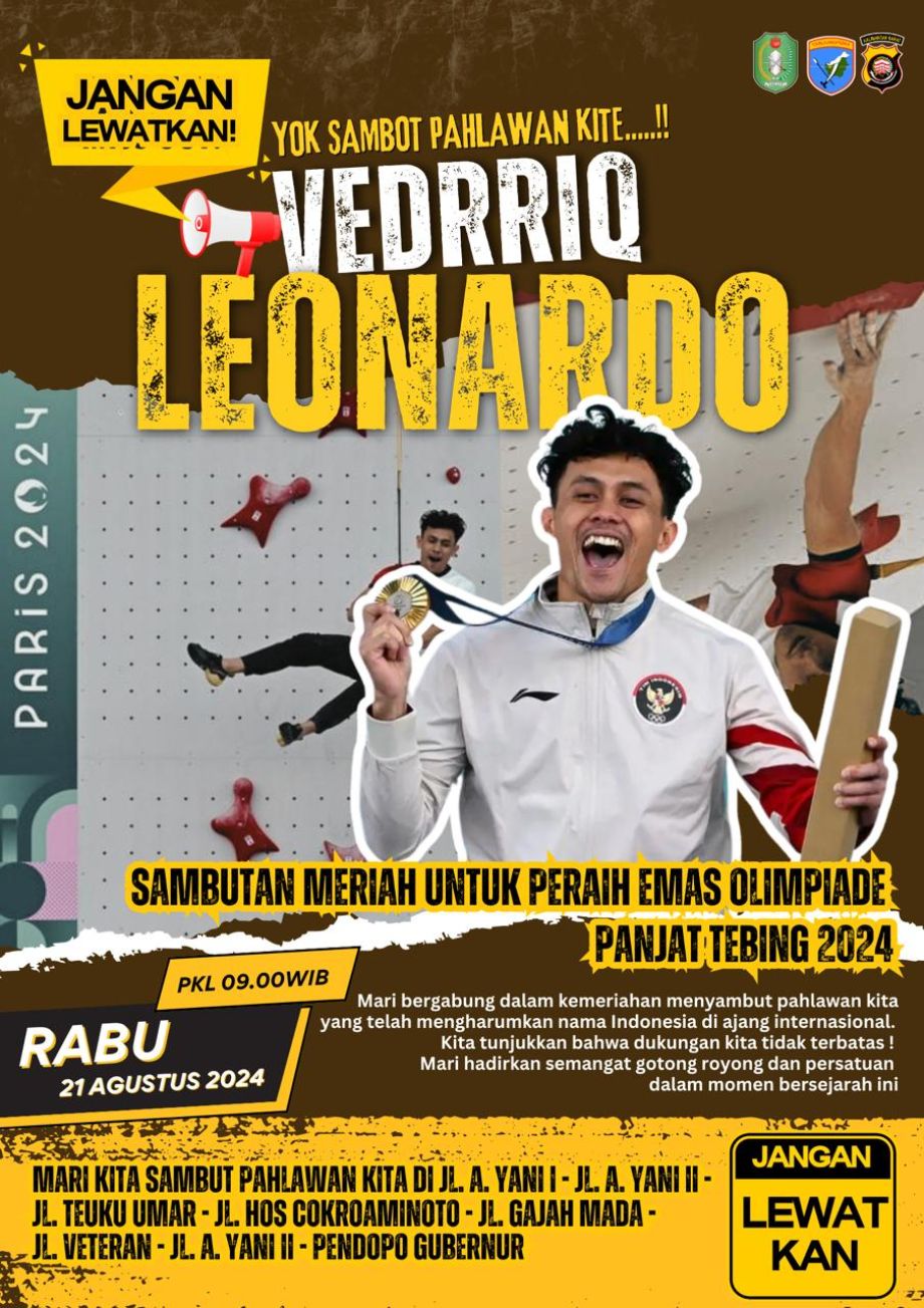 Undangan Penyambutan Veddriq Leonardo