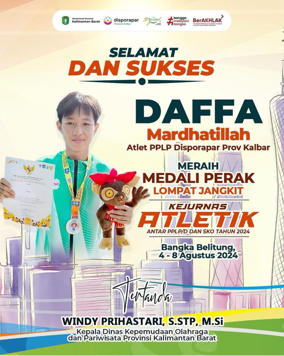 Selamat dan Sukses Daffa Mardhatilla