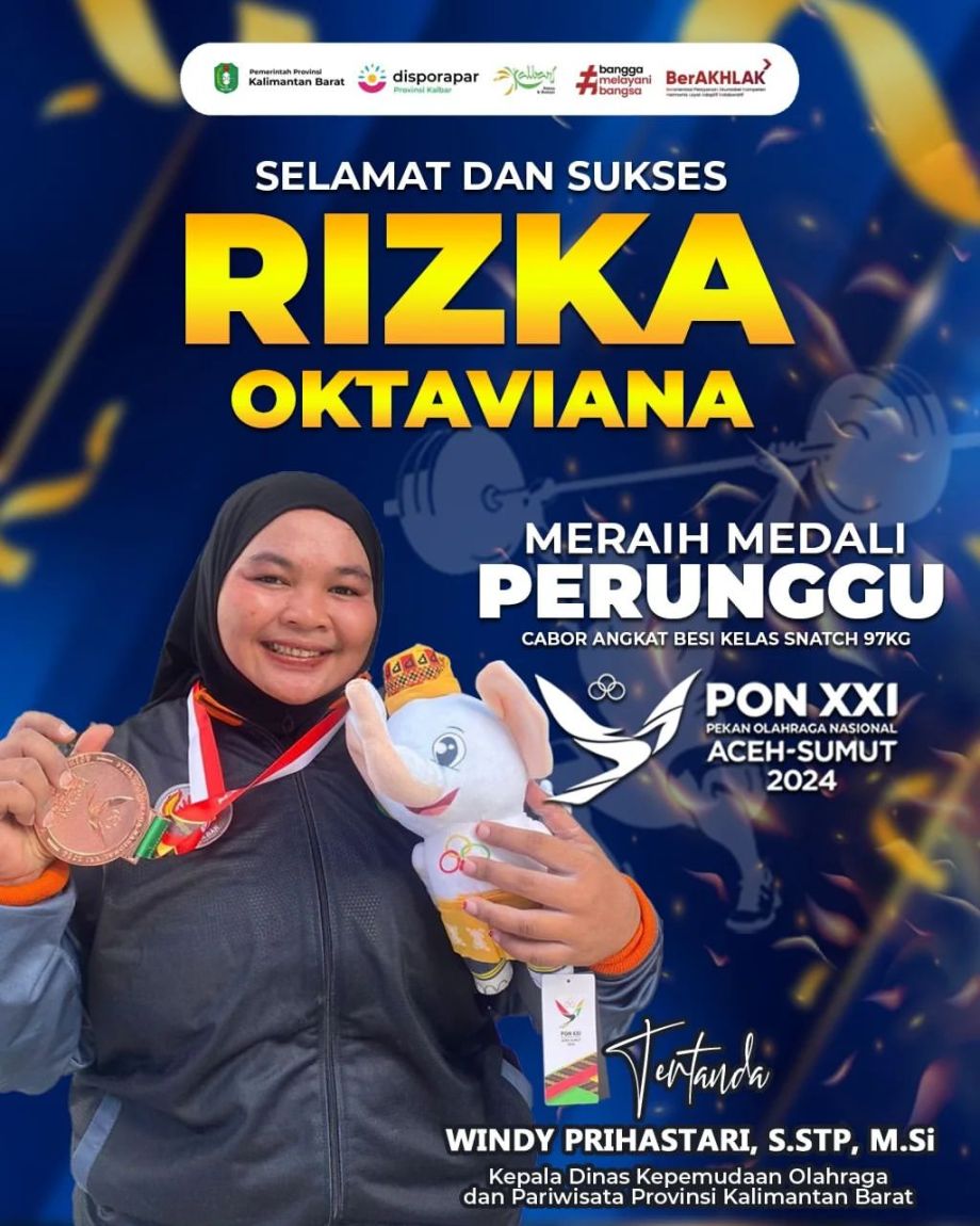 Selamat dan Sukses Rizka Oktaviana