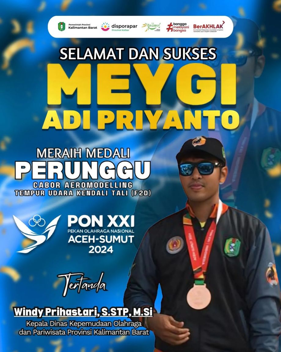 Selamat dan Sukses Meygi Adi Priyanto