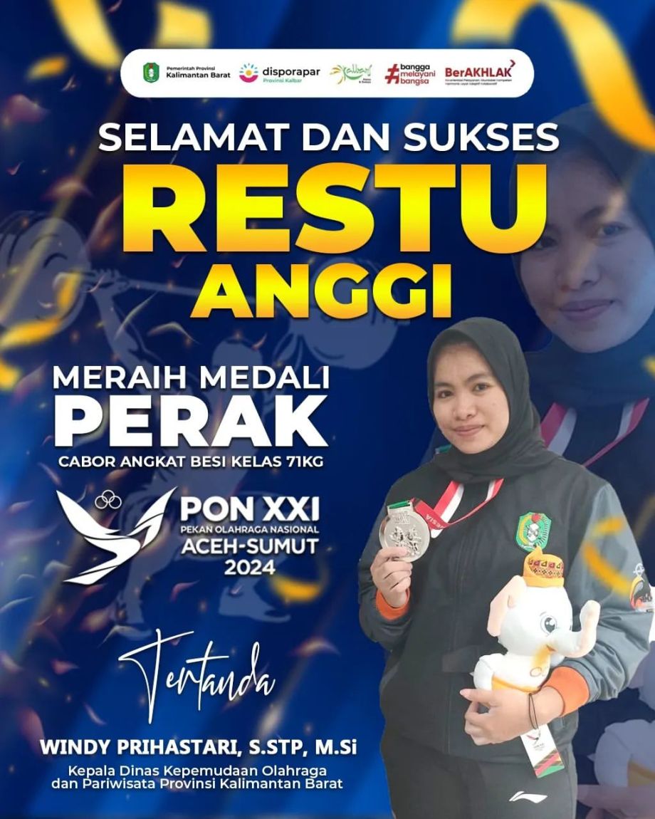 Selamat dan Sukses Restu Anggi