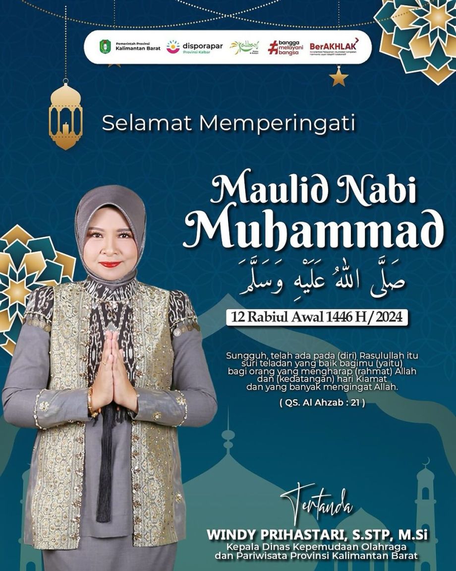 Selamat Memperingati Maulid Nabi Muhammad SAW