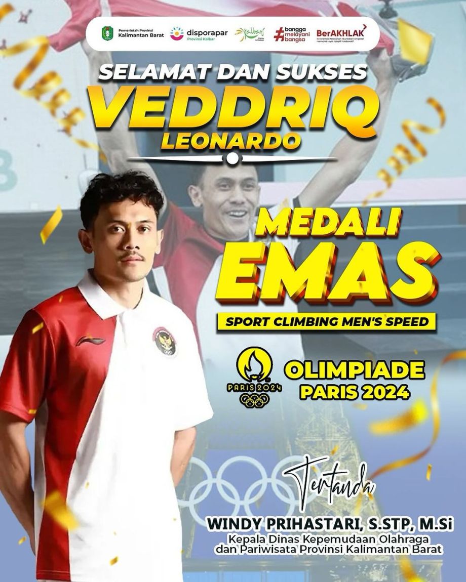 Selamat dan Sukses Veddriq Leonardo