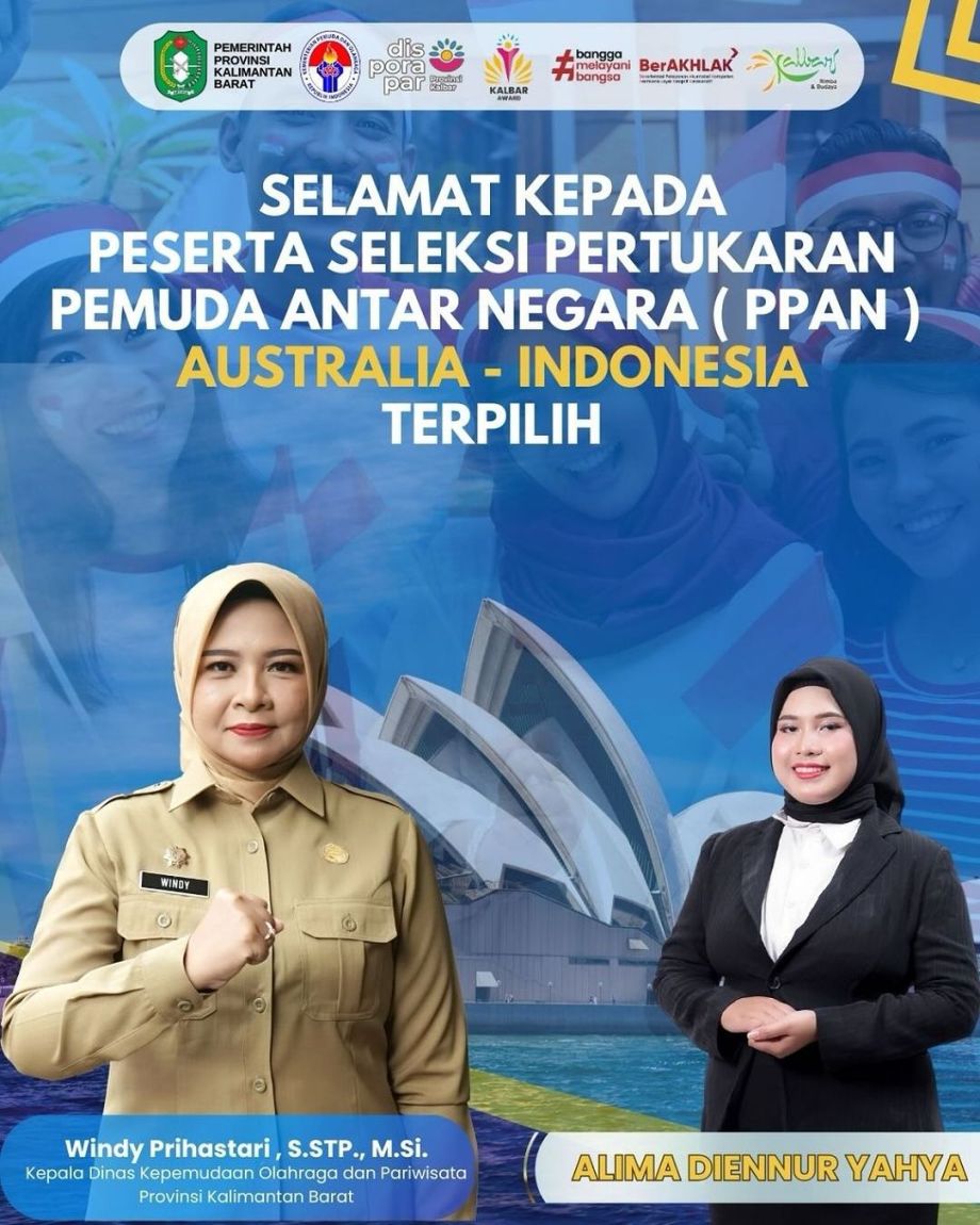 Selamat Kepada Peserta Seleksi PPAN Australia - Indonesia Terpilih