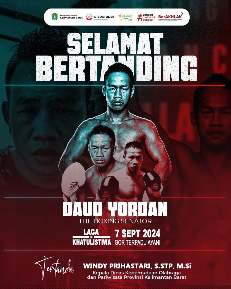 Selamat Bertanding Daud Yordan